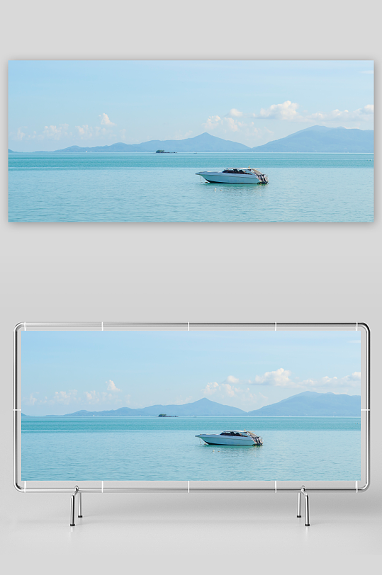 高清马尔代夫风景画图片素材