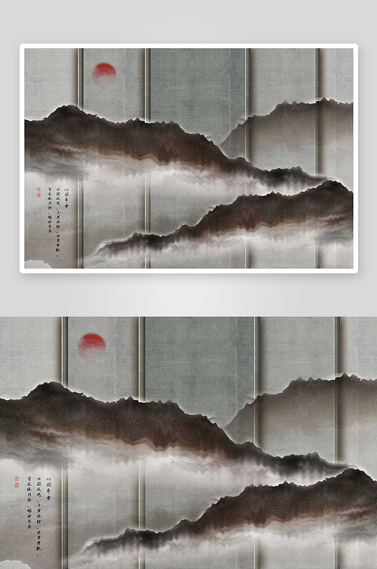 唯美古风中式背景装饰-众图网