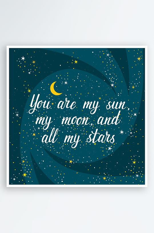 晚安绘本插画素材-众图网