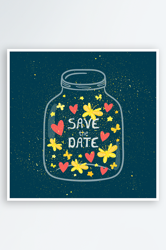 晚安绘本插画素材-众图网