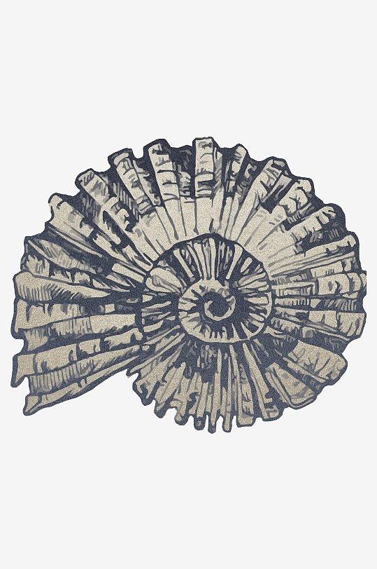 海洋生物手绘元素插画-众图网