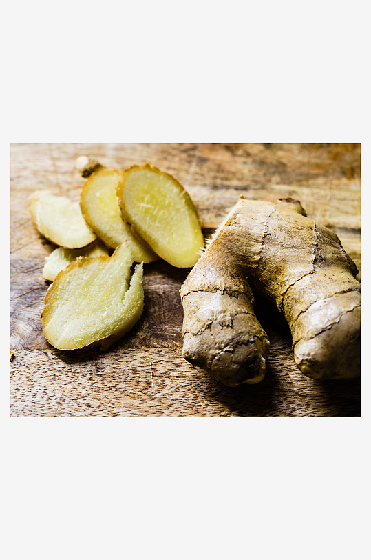 生姜姜片图片素材-众图网