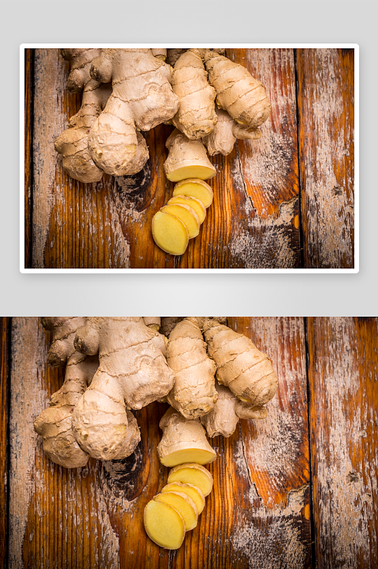 生姜姜片图片素材-众图网