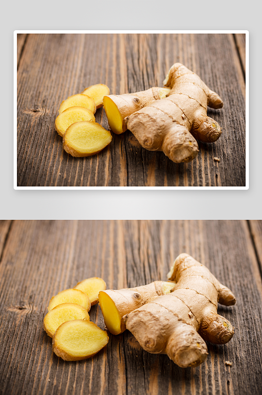 生姜姜片图片素材-众图网