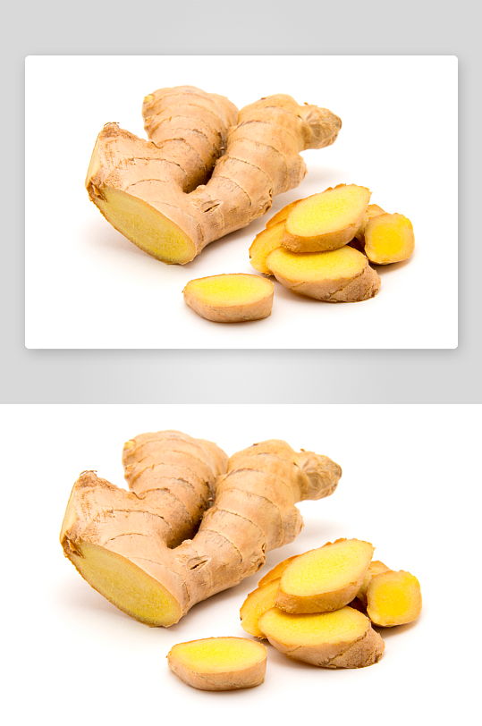 生姜姜片高清图片素材-众图网