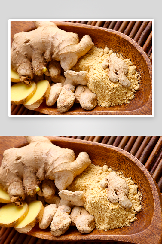 生姜姜片高清图片素材-众图网