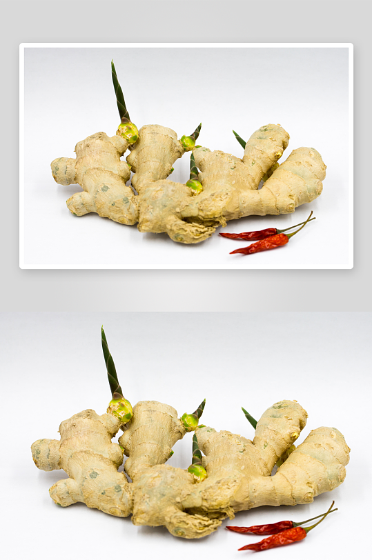 生姜姜片高清图片素材-众图网