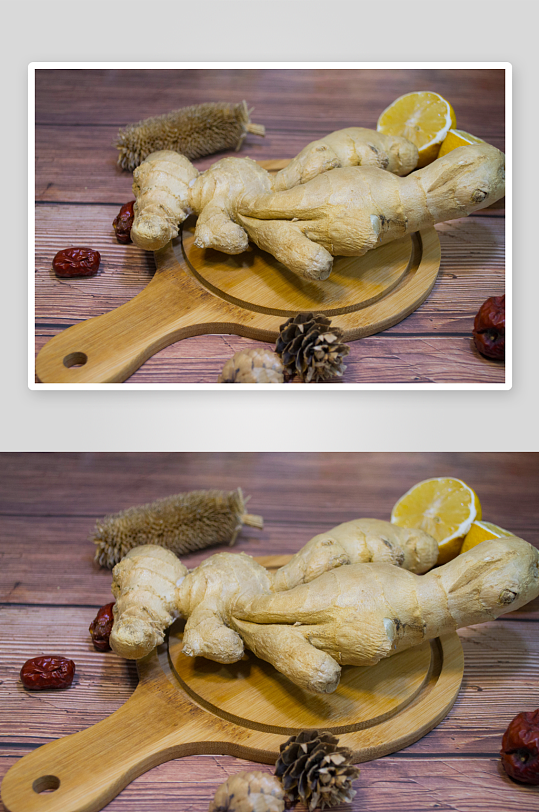 高清生姜姜片图片素材-众图网