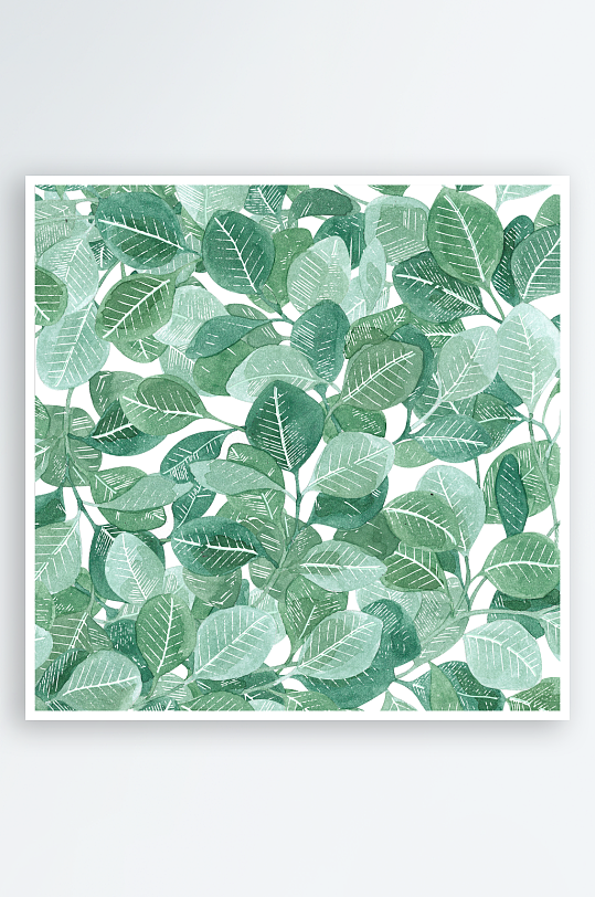 唯美水彩花卉Png图片素材-众图网