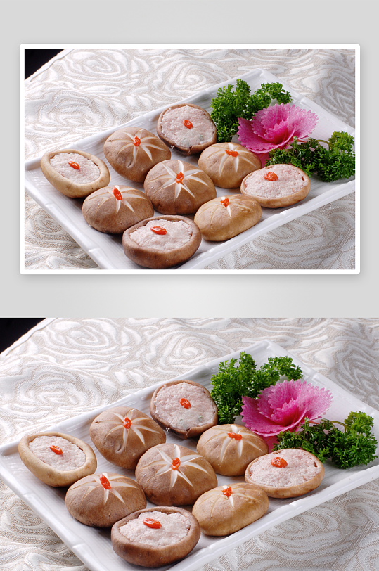 火锅菌类配菜图片-众图网