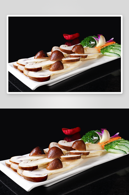 火锅菌类配菜图片-众图网