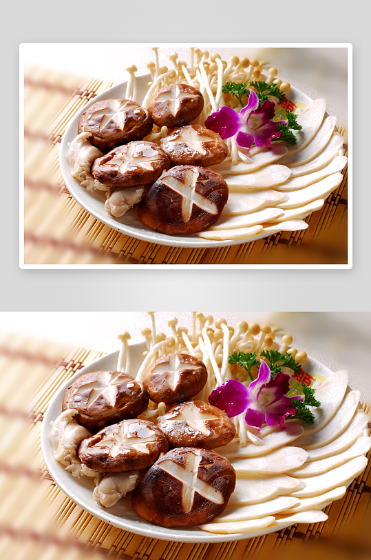 火锅菌类配菜图片素材-众图网