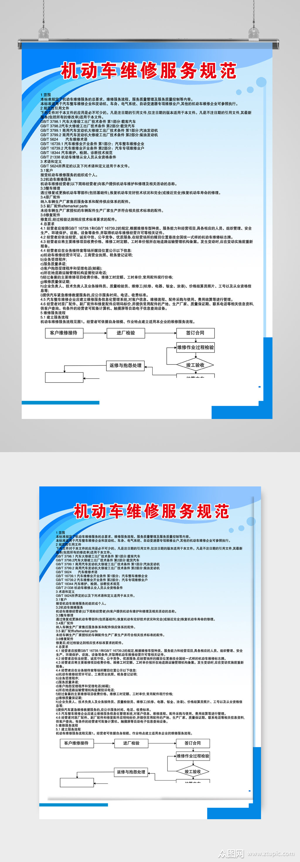 汽修厂机动车维修服务规范素材