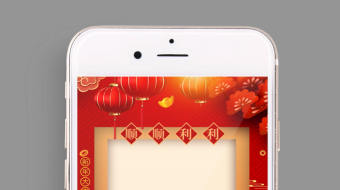 新年吉祥鱼跃龙门红色锦鲤手机拜年视频模板-众图网