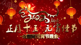 喜庆烟火企业元宵晚会片头视频模板-众图网