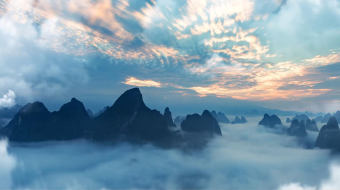 建设新时代美丽新农村视频-众图网