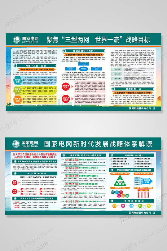 国家电网宣传展板