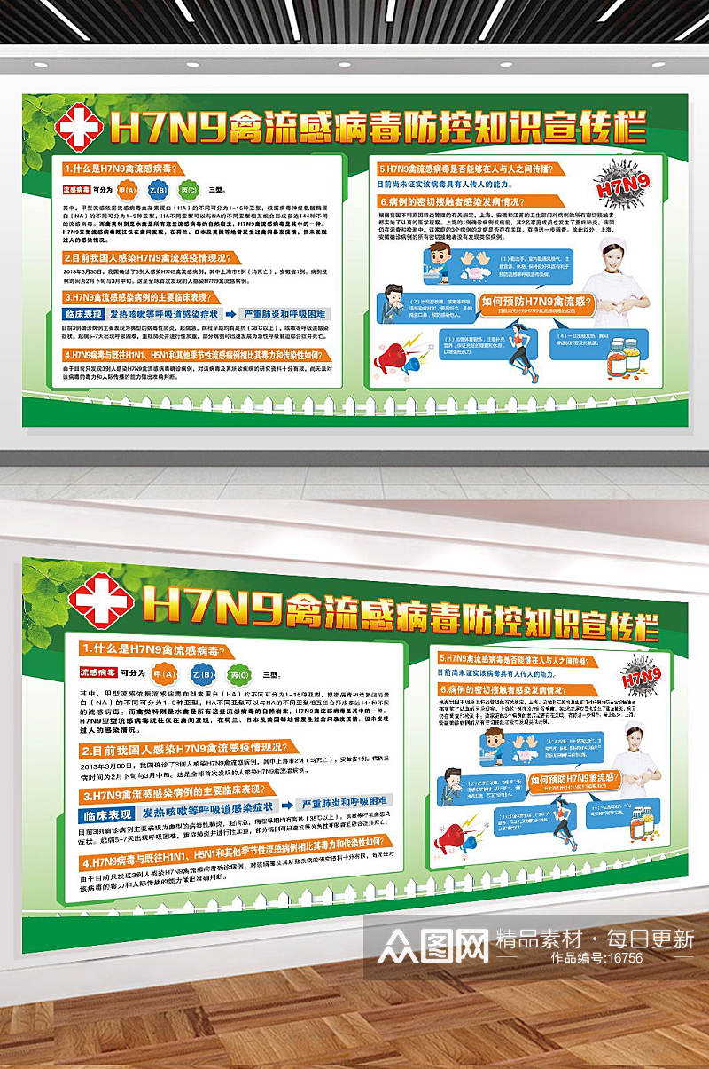 H7N9禽流感病毒防控知识素材