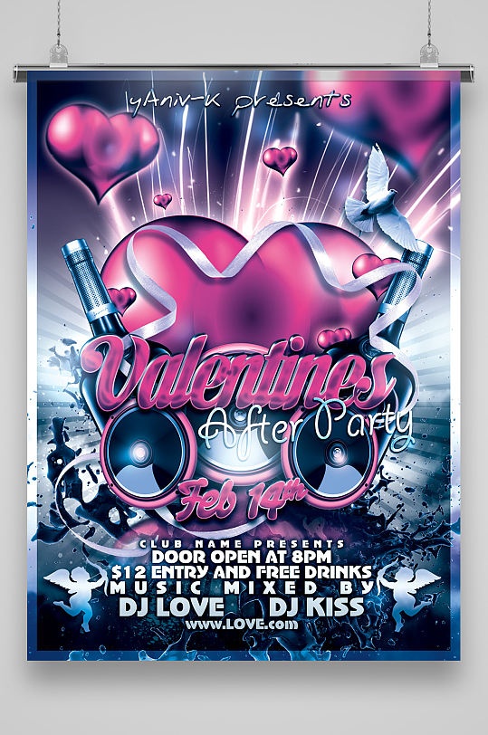 夜场海报夜总会