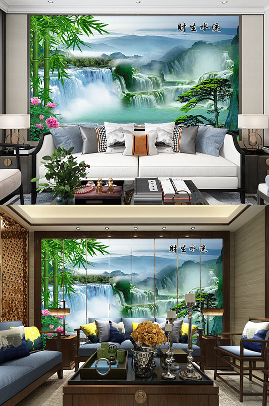  年年有鱼锦鲤 旭日东升-众图网