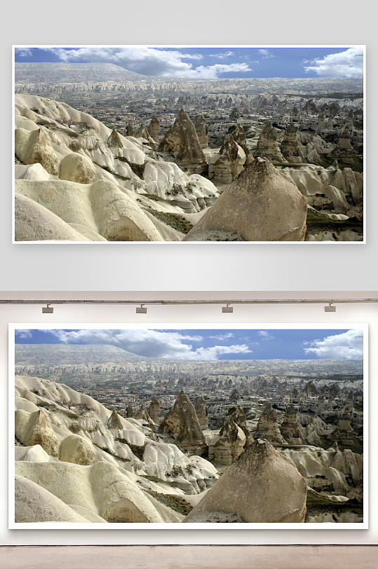 奇特地貌与小镇风光-众图网