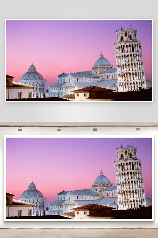 意大利比萨斜塔与教堂群-众图网