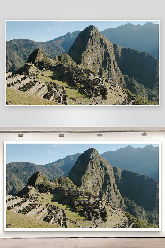 秘鲁马丘比丘古城遗址-众图网