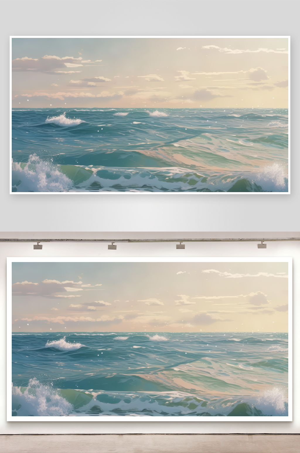 海风拂面吹散所有忧愁图片素材