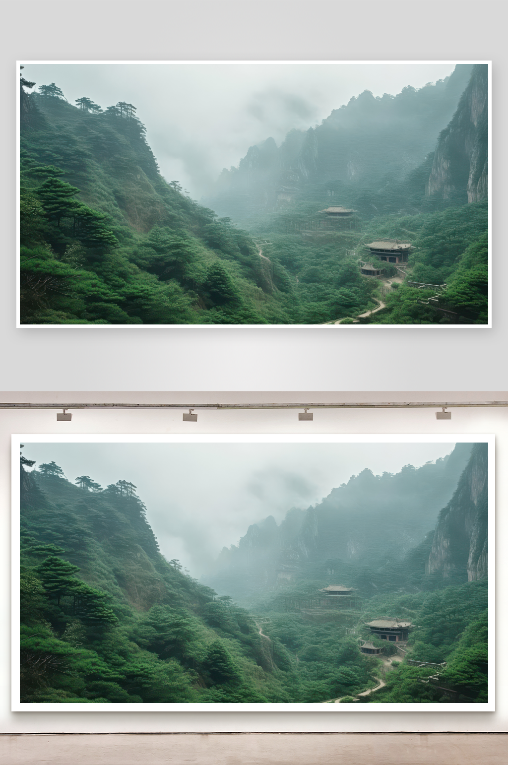 青城山道教发源地幽素材