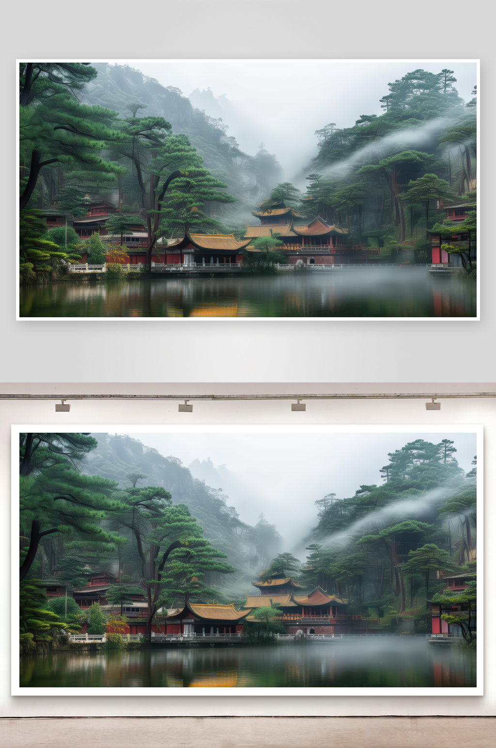 平凉崆峒山道教名山图片素材