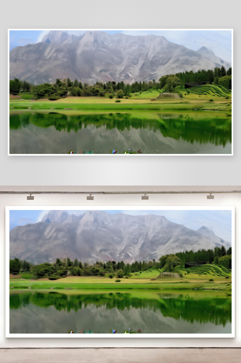 忻州五台山佛教名山素材