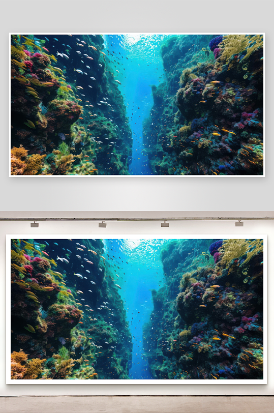 海底峡谷比陆地更壮观图片-众图网