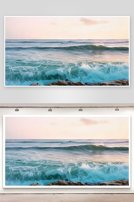 海浪声声是大海的呼吸-众图网