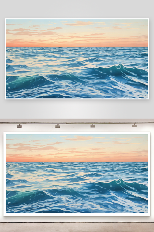 海浪声声是大海的语言背景图-众图网