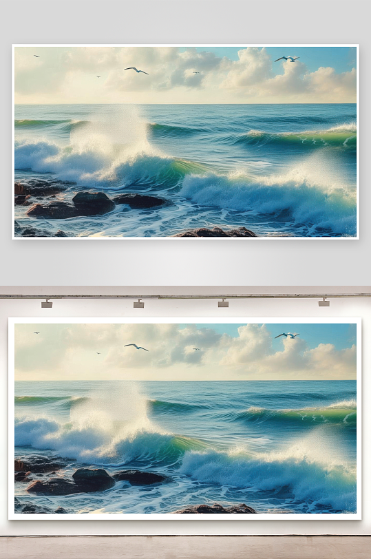 海浪声声是最美的旋律-众图网