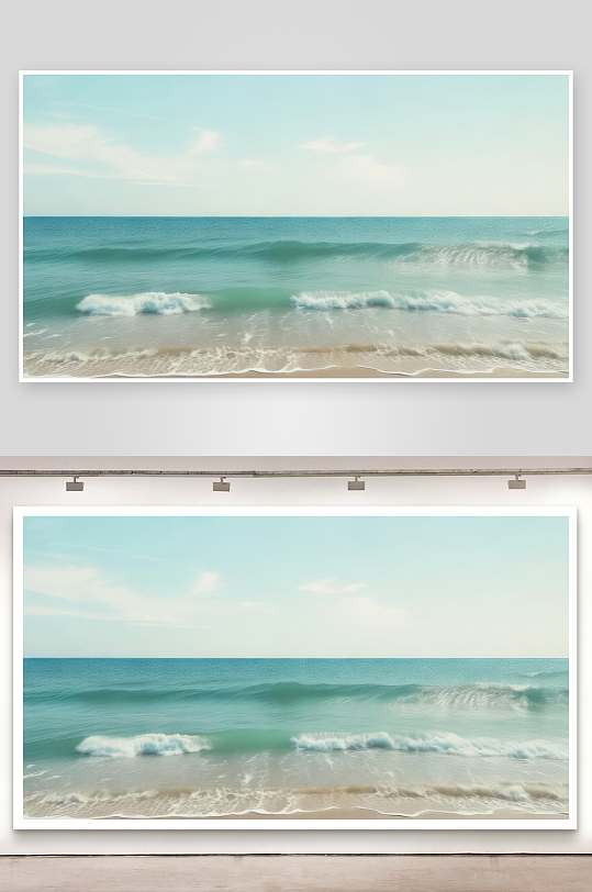 海浪轻拍治愈所有情绪-众图网