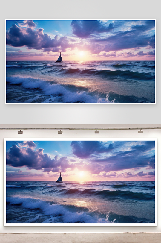 海风吟唱治愈所有疲惫背景图-众图网