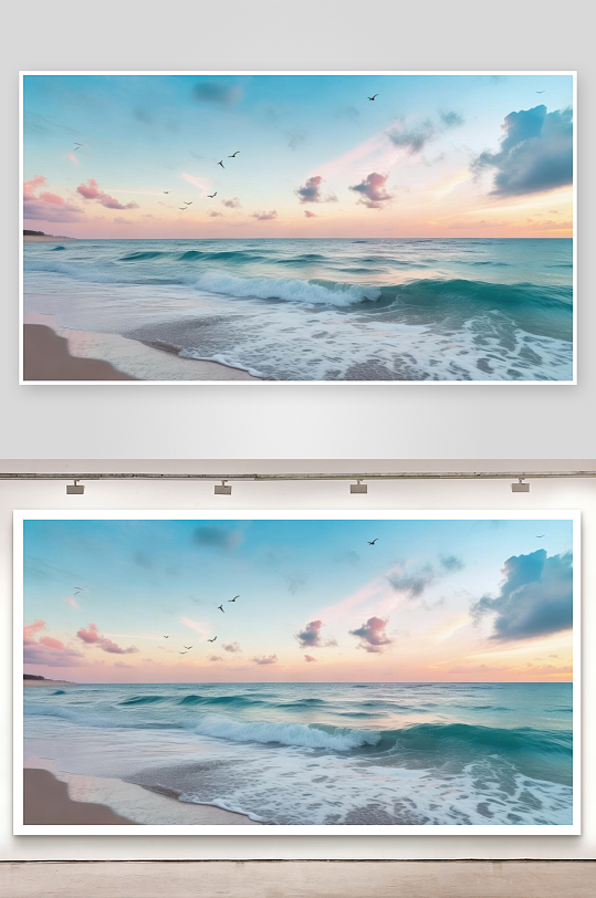 海风微凉吹散所有不安背景图-众图网