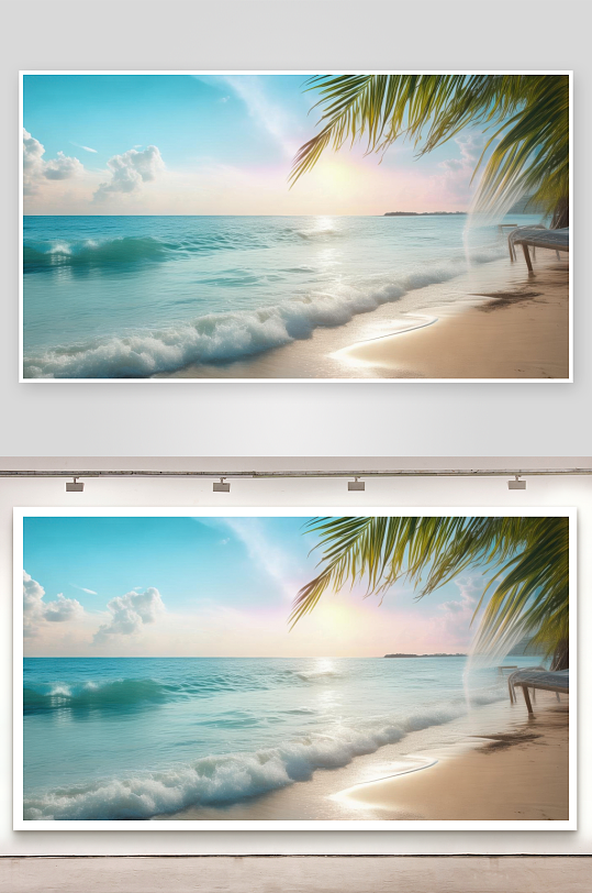 海风拂面享受自在时光-众图网