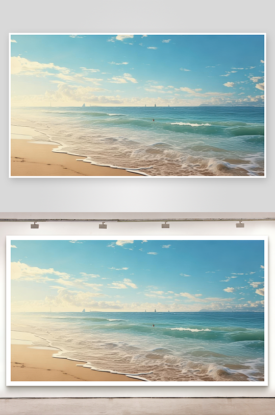 海风拂面忘却世间烦恼背景图-众图网