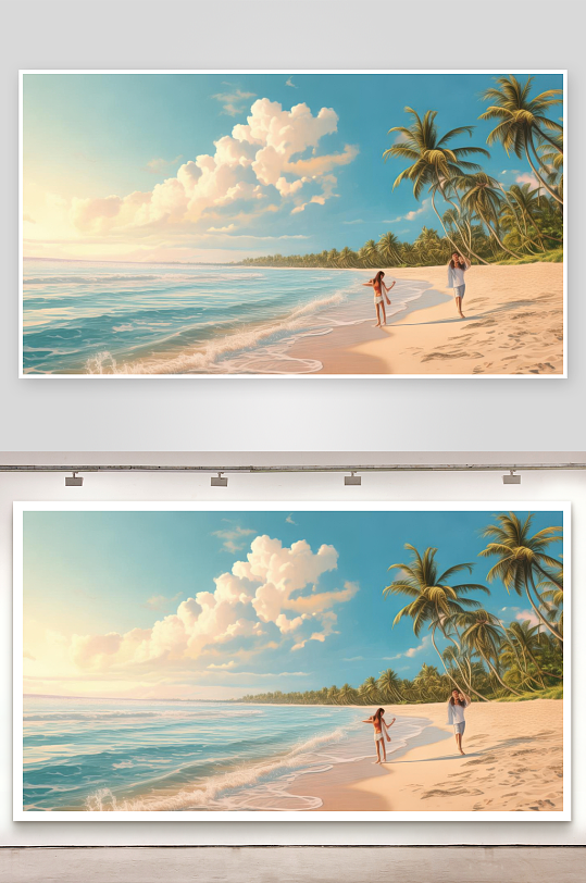 海风清爽带来快乐心情图片-众图网