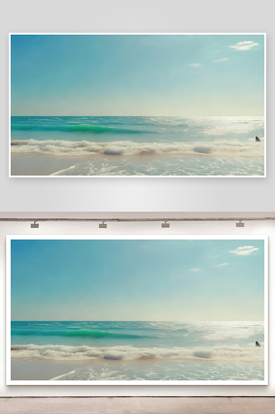 海风清爽抚平内心褶皱背景图-众图网