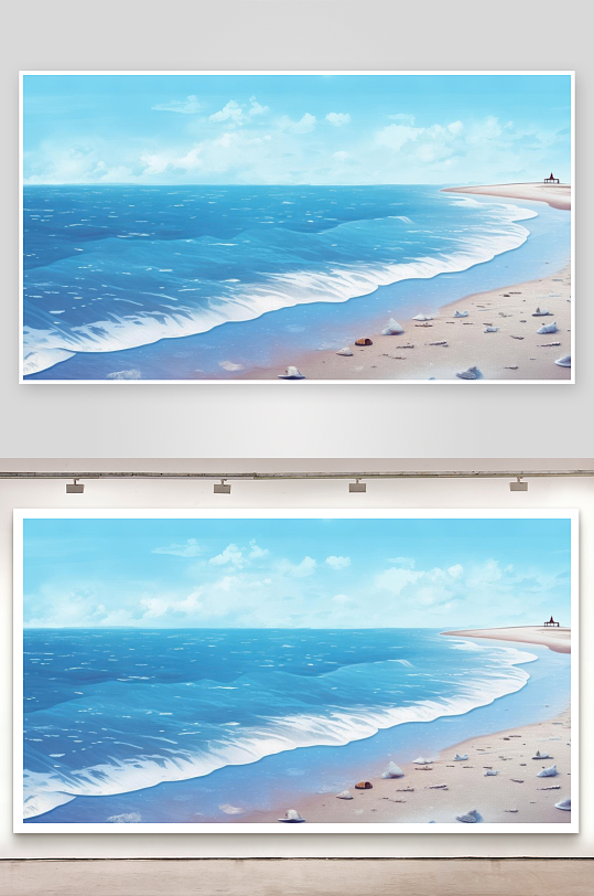 海风清爽抚平所有不安背景图-众图网