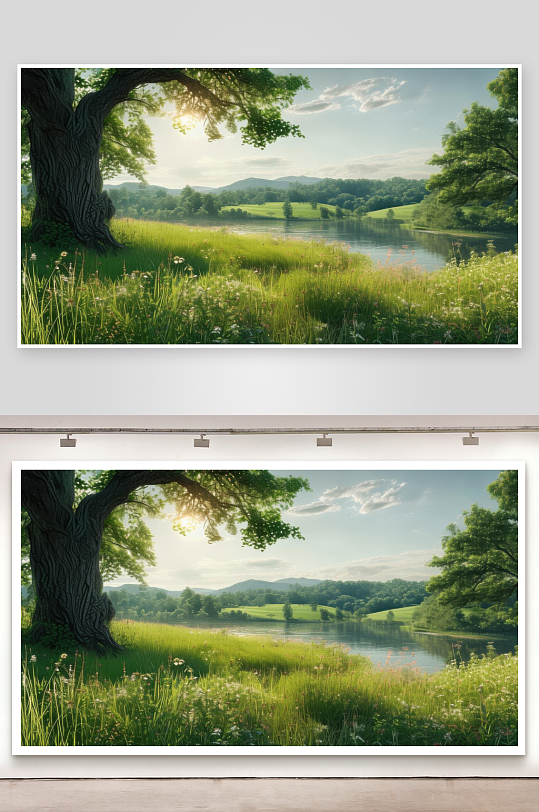 盛夏光年遇见绿意山河-众图网