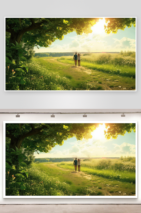 盛夏光年遇见绿意盎然-众图网