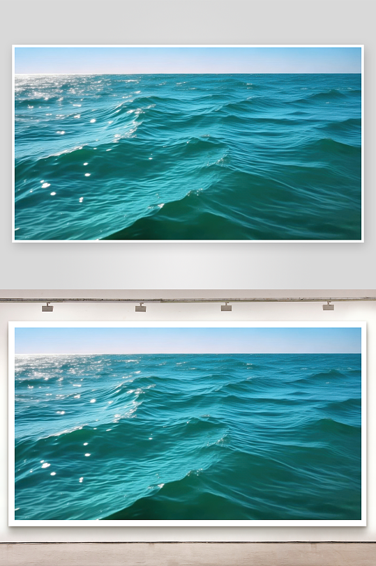 碧海荡漾泛起层层涟漪-众图网