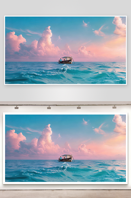 碧海蓝天共赴浪漫之约-众图网