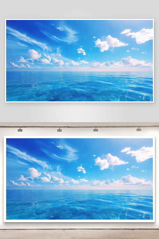 碧海蓝天构成绝美画面-众图网
