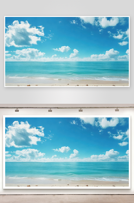 碧海蓝天治愈内心所有背景图-众图网