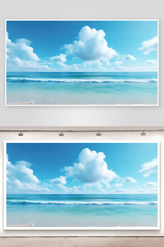 碧海蓝天藏着无尽温柔图片-众图网